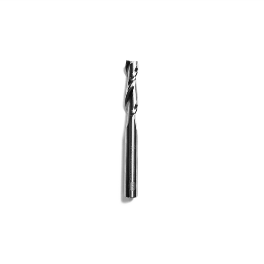 ¼” X 1” Up-Spiral Flat Router Bit
